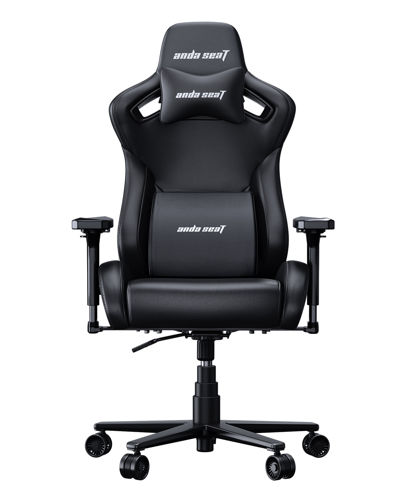 Fotel gamingowy AndaSeat skórzany Kaiser 2XL Frontier czarny