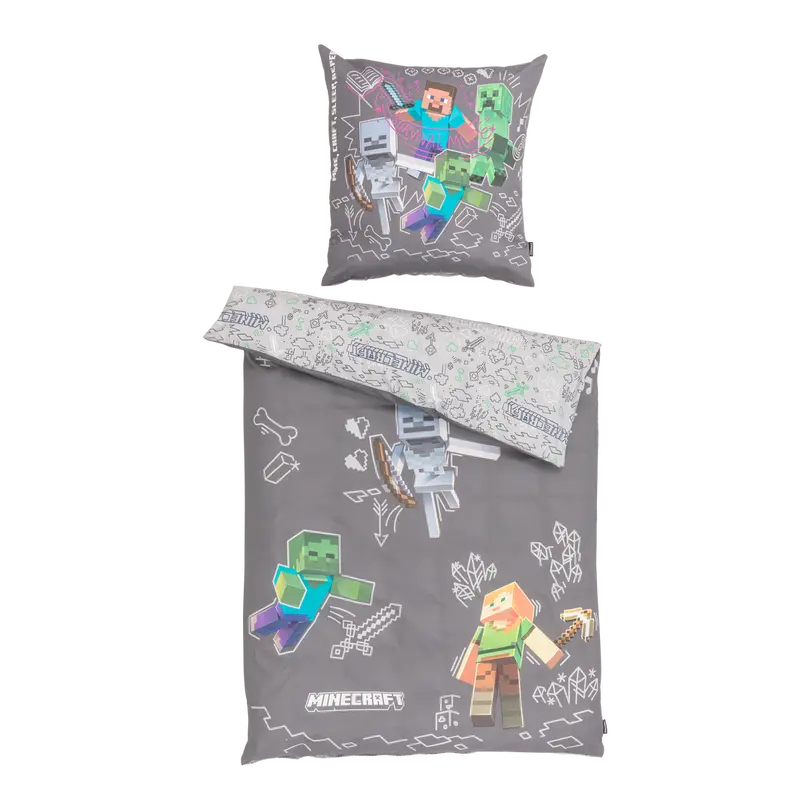 Bettwäschegarnitur Minecraft