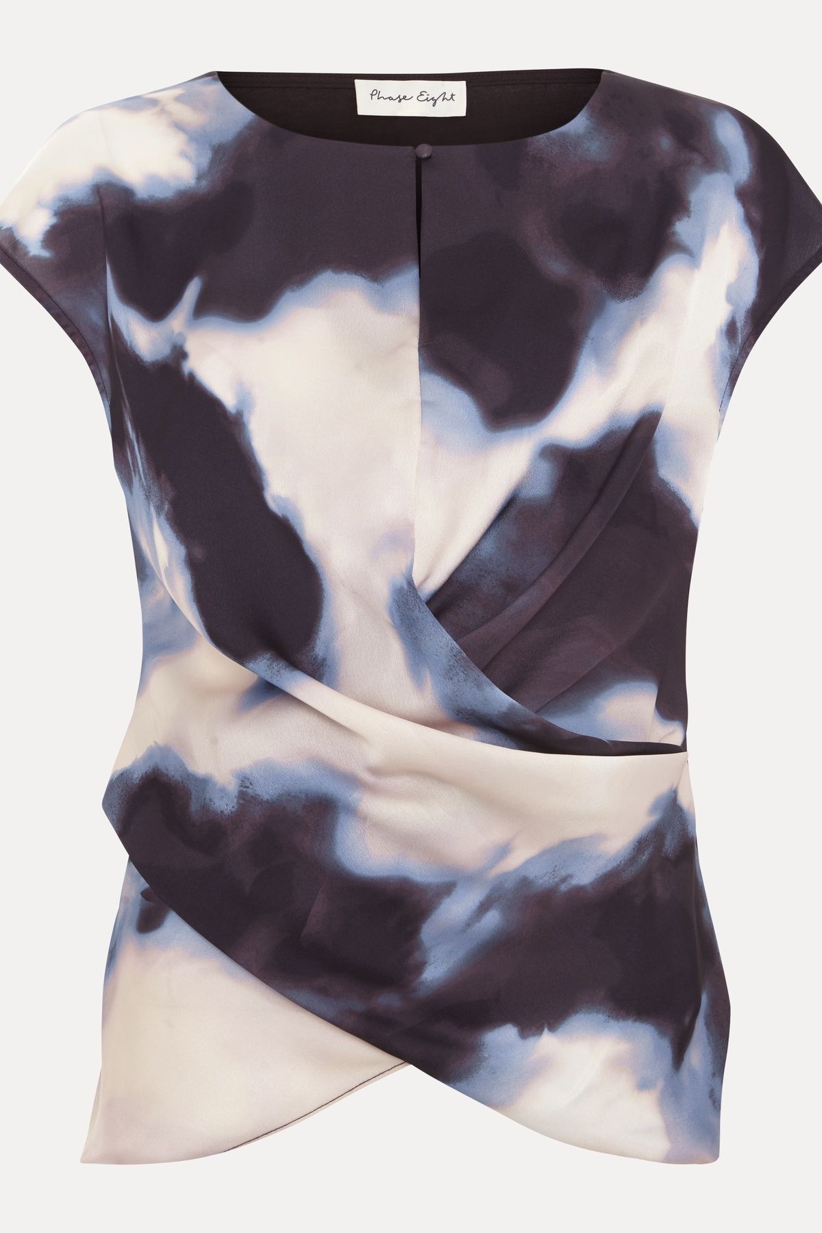 Phase Eight Honor Blurred Twist Front Top