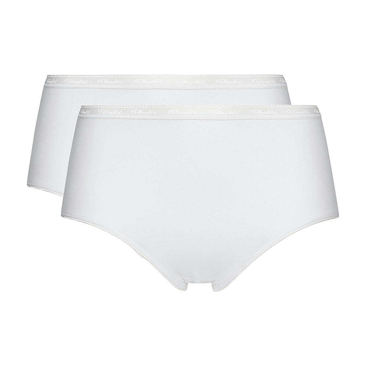 Lot de 2 slips midi en coton bio