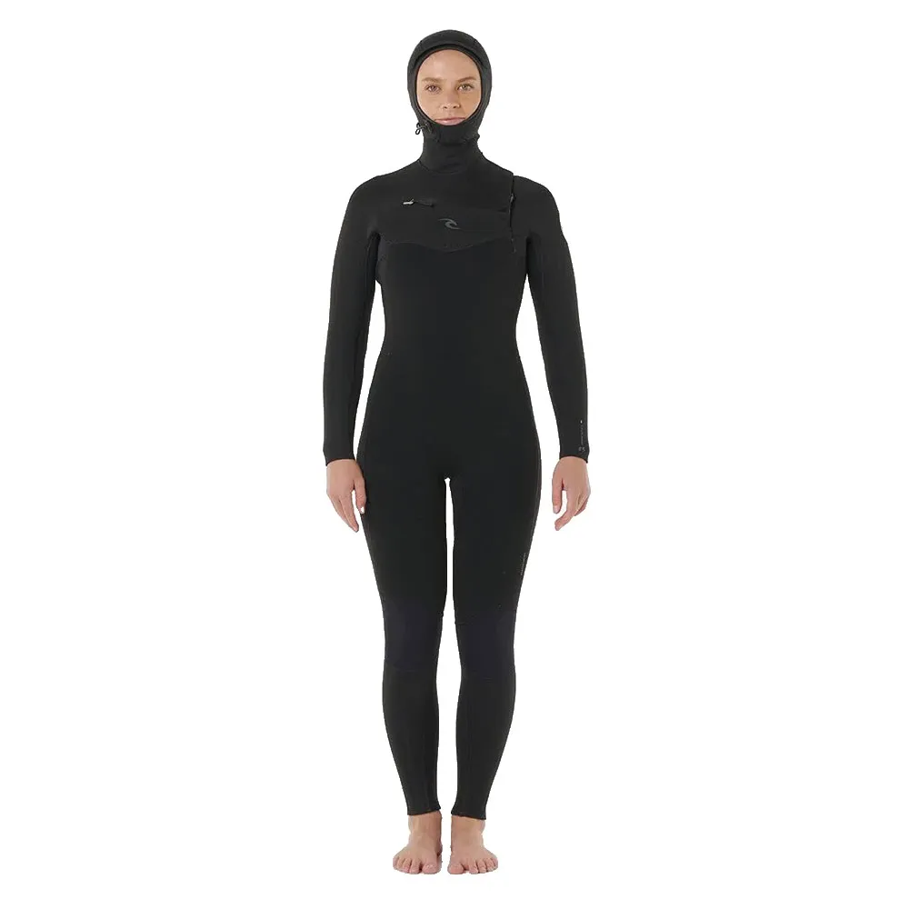 Rip Curl Dawn Patrol H 6/4 mm Woman Long Sleeve Chest Zip Hooded Neoprene Suit