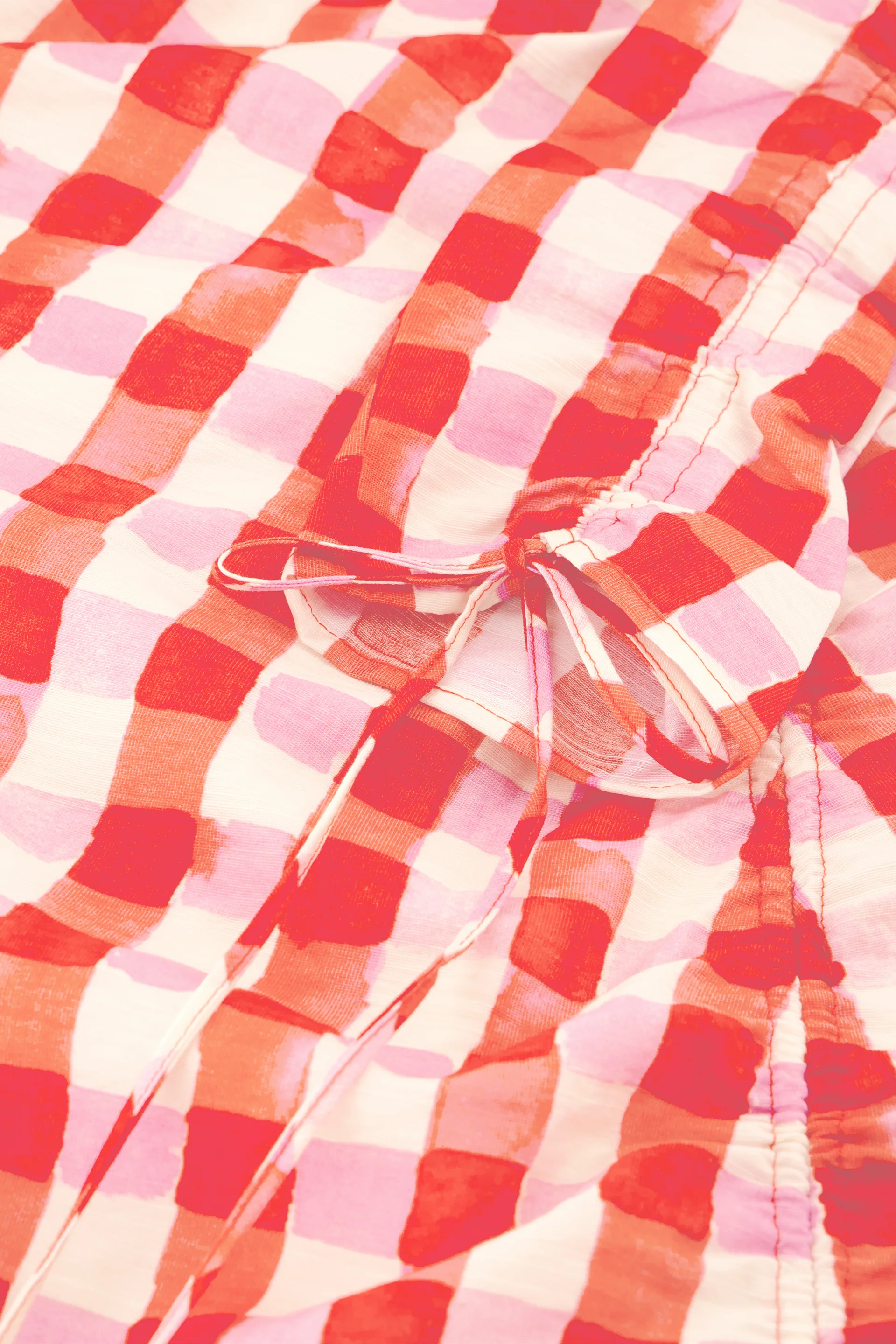 Levi Dress | Tangerine Tango/Cosy White
