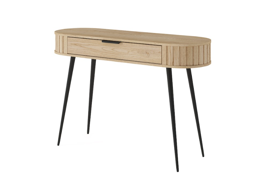 Dąb Cremona Toaletka 120cm Zaokrąglone boki Ls
