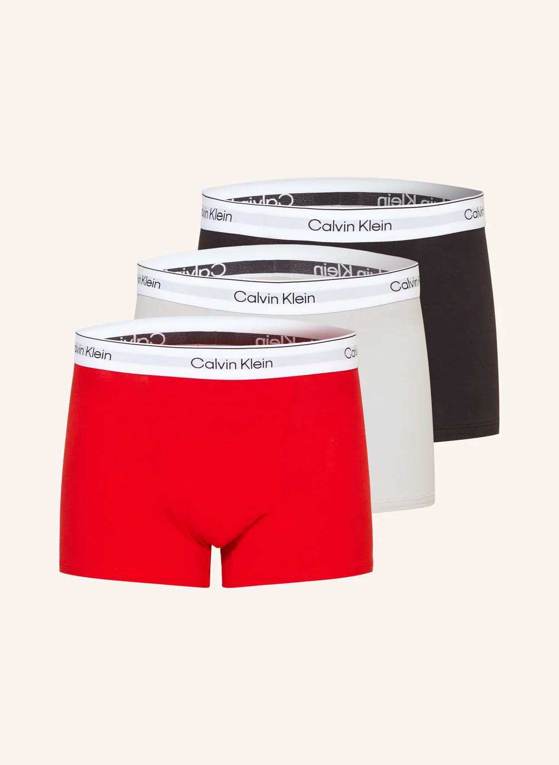 Calvin Klein 3er-Pack Boxershorts ICON COTTON STRETCH