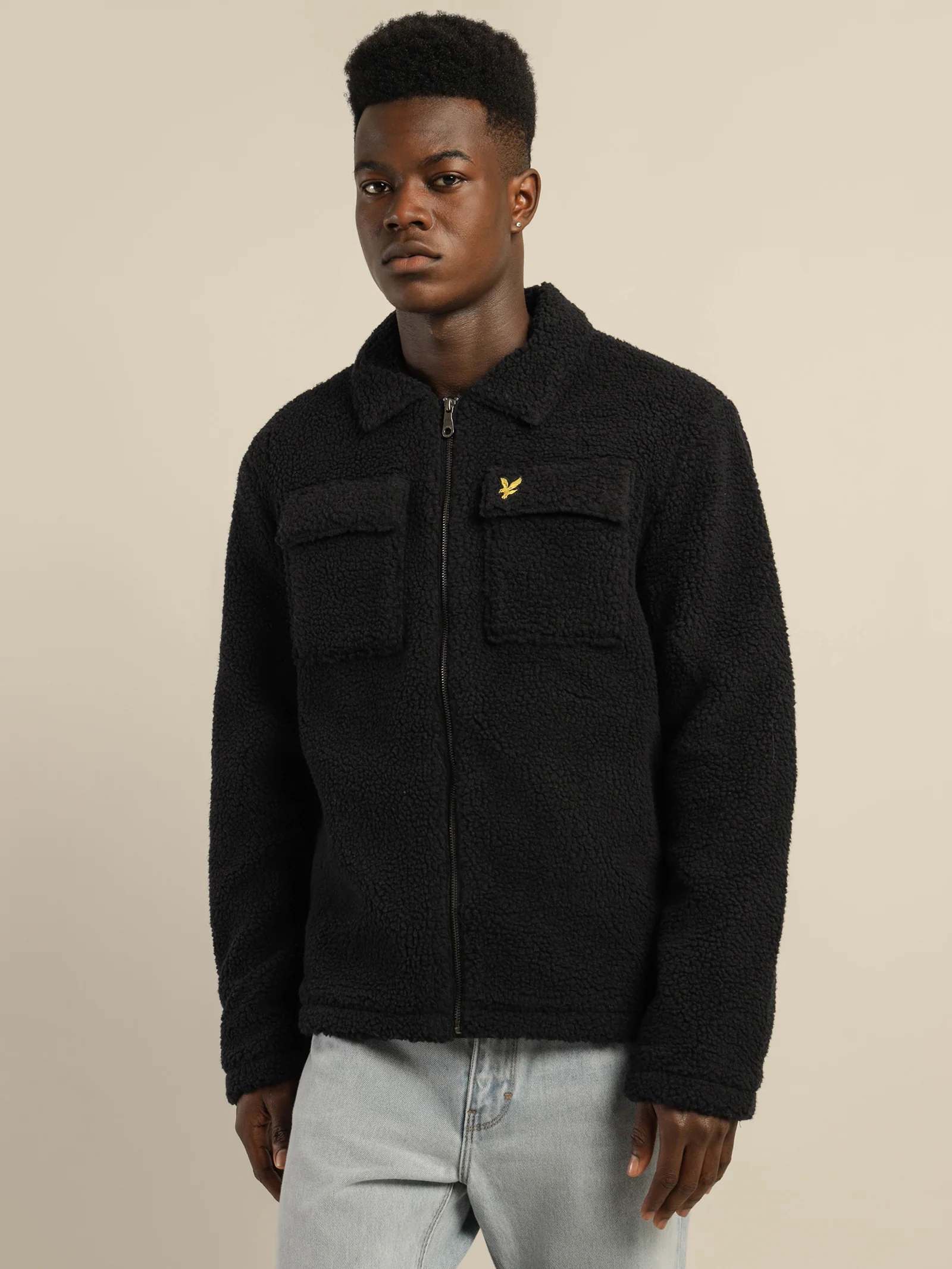 Collared Pile Jacket