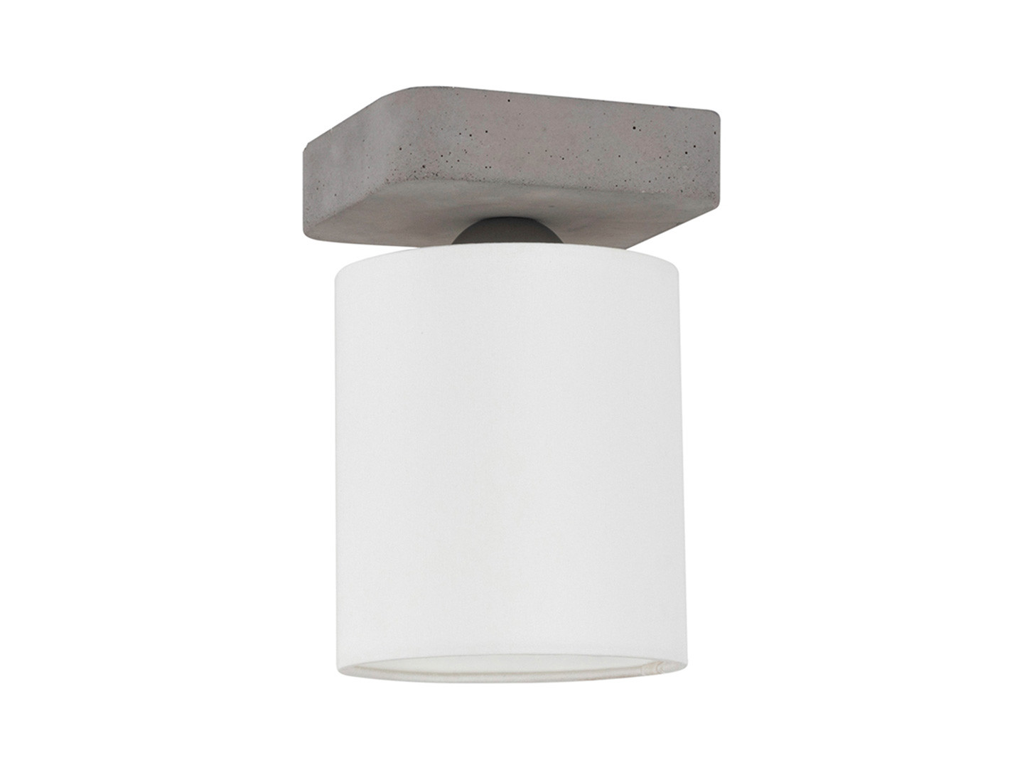 Lampa sufitowa Gentle betonowa biały