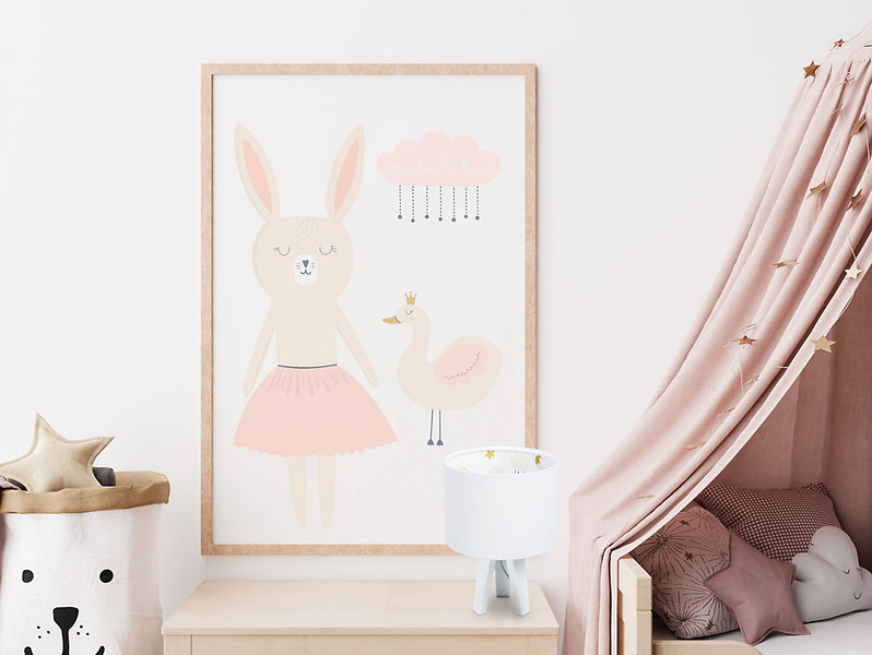 Lampa stojąca dziecięca Sweet Dreams wielokolorowa
