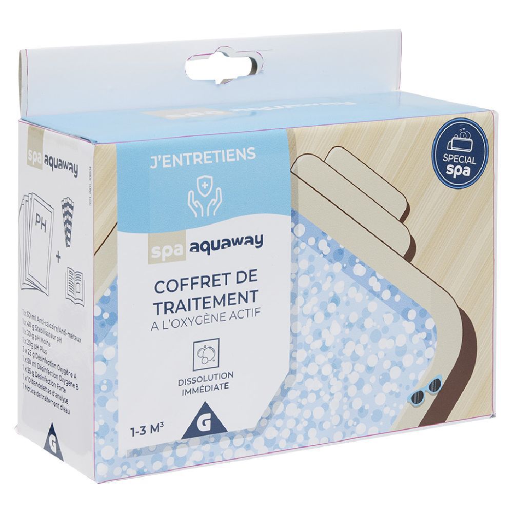 Coffret de traitement pour spa
