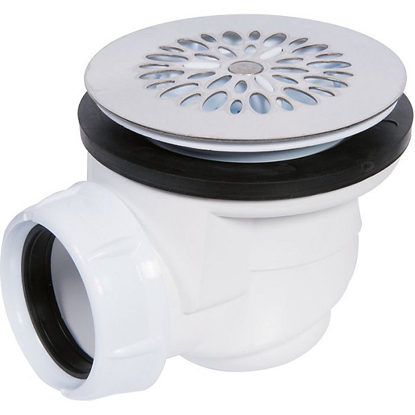 Bonde siphoïde en plastique pour receveur orifice Diamètre 60 mm - Nicoll