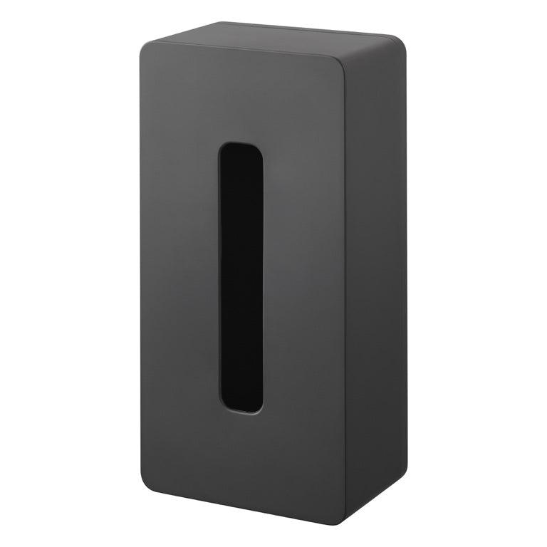 Yamazaki Zelfklevende Tissuebox - Tower - Zwart