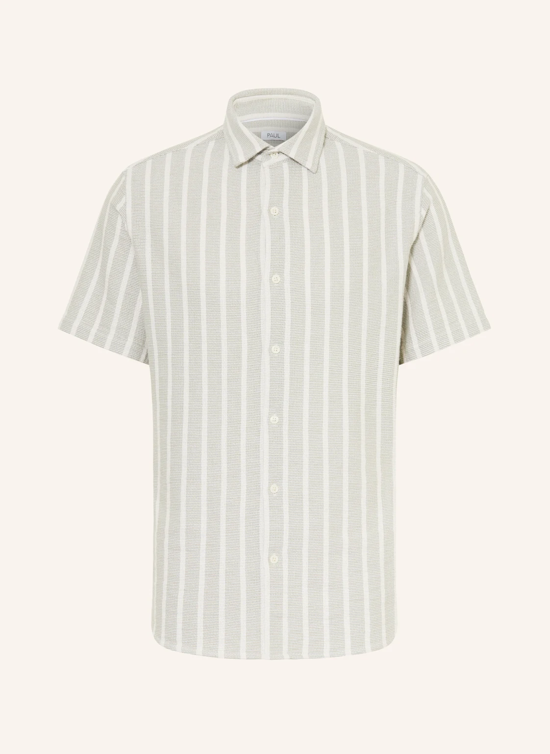 PAUL Hemd Comfort Fit mit Leinen
