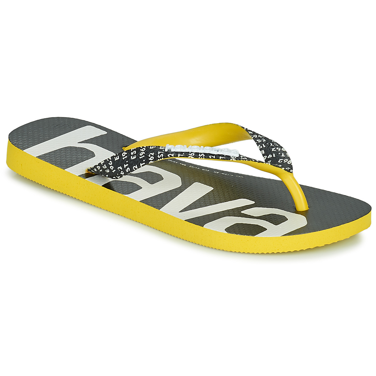 Havaianas - TOP LOGOMANIA MID TECH -  black / White