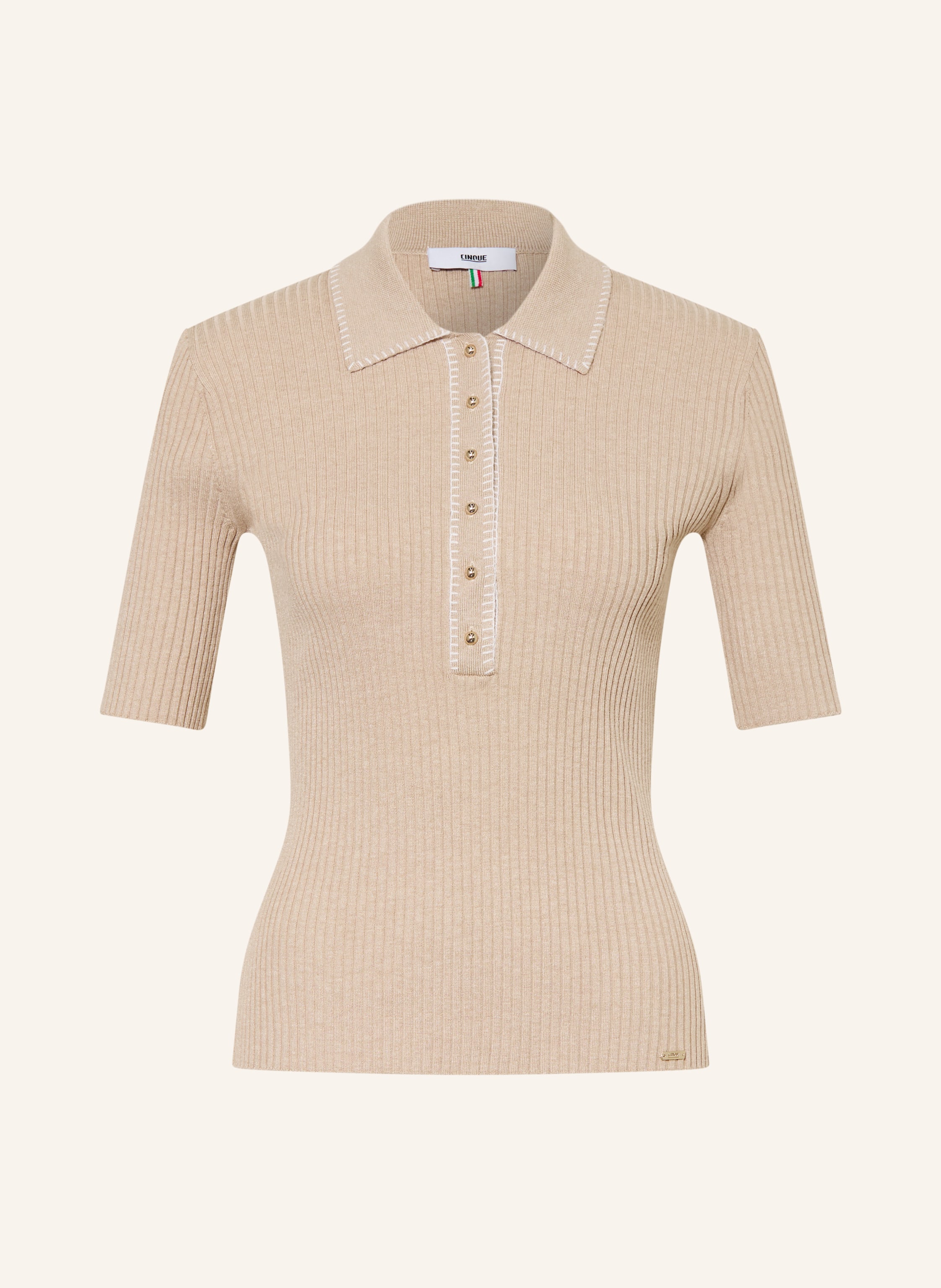 CINQUE Strick-Poloshirt CIELBO