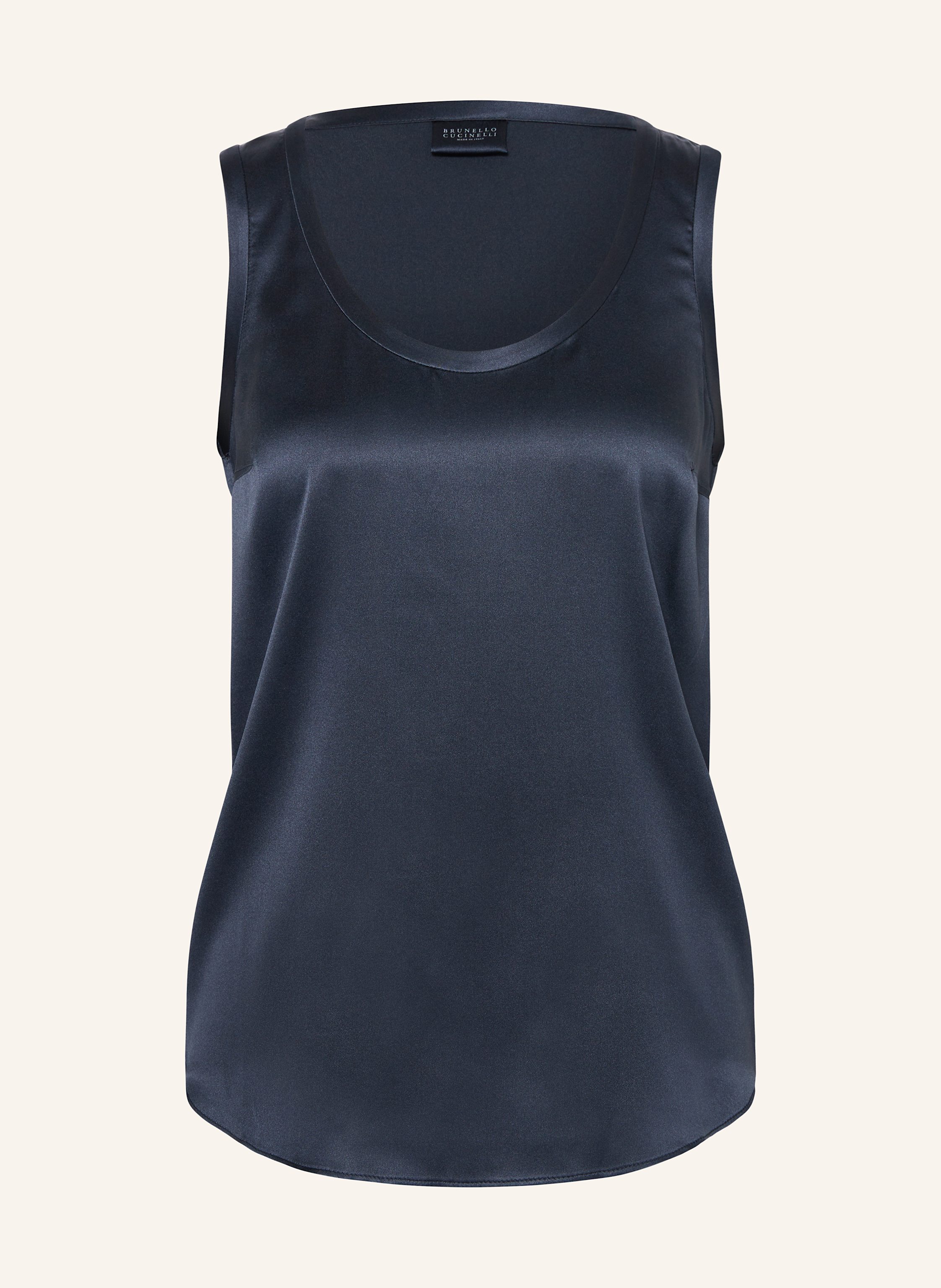 BRUNELLO CUCINELLI Seidentop