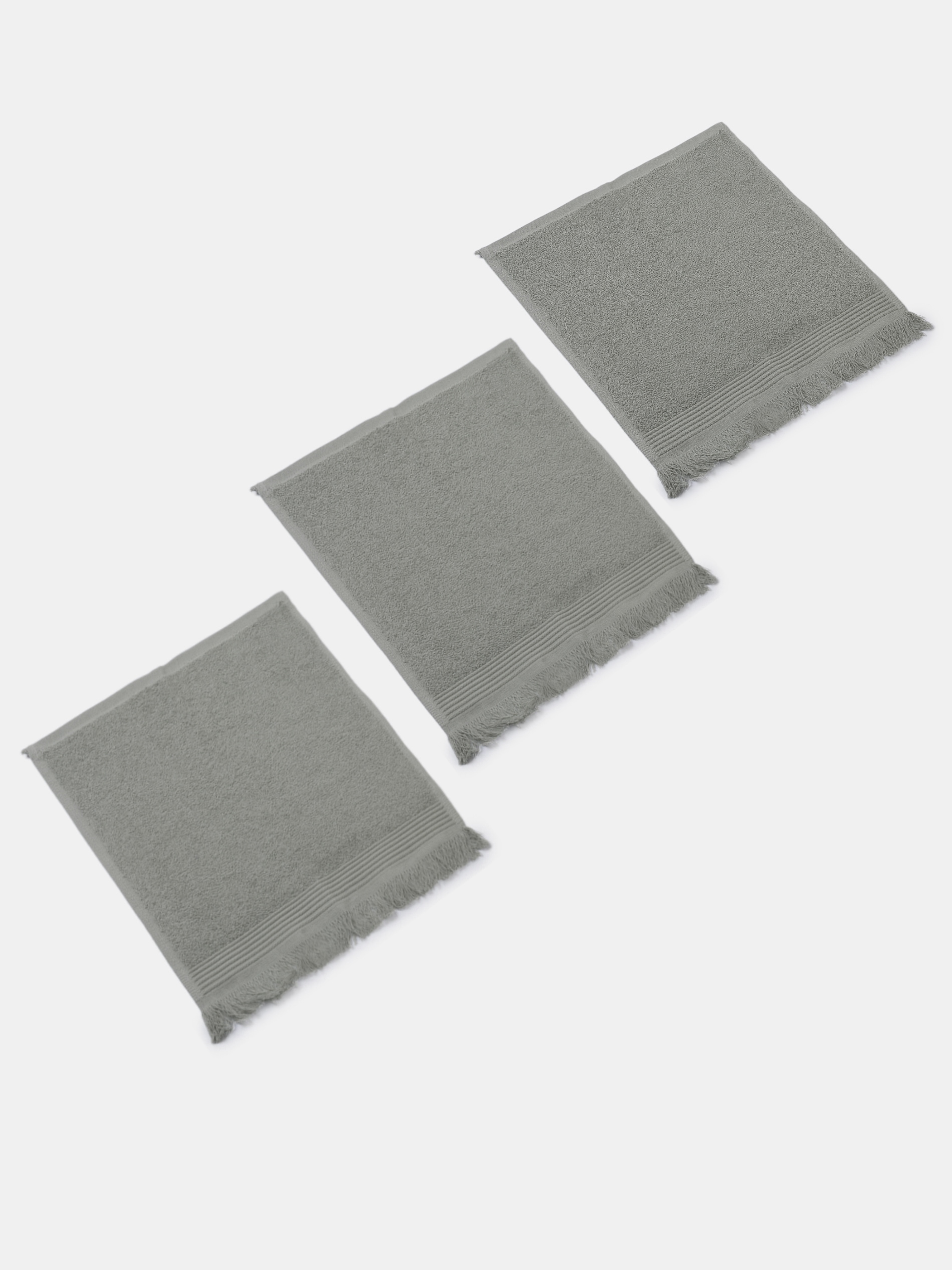 Zestaw bawełnianych ręczników z frędzlami 3 pack