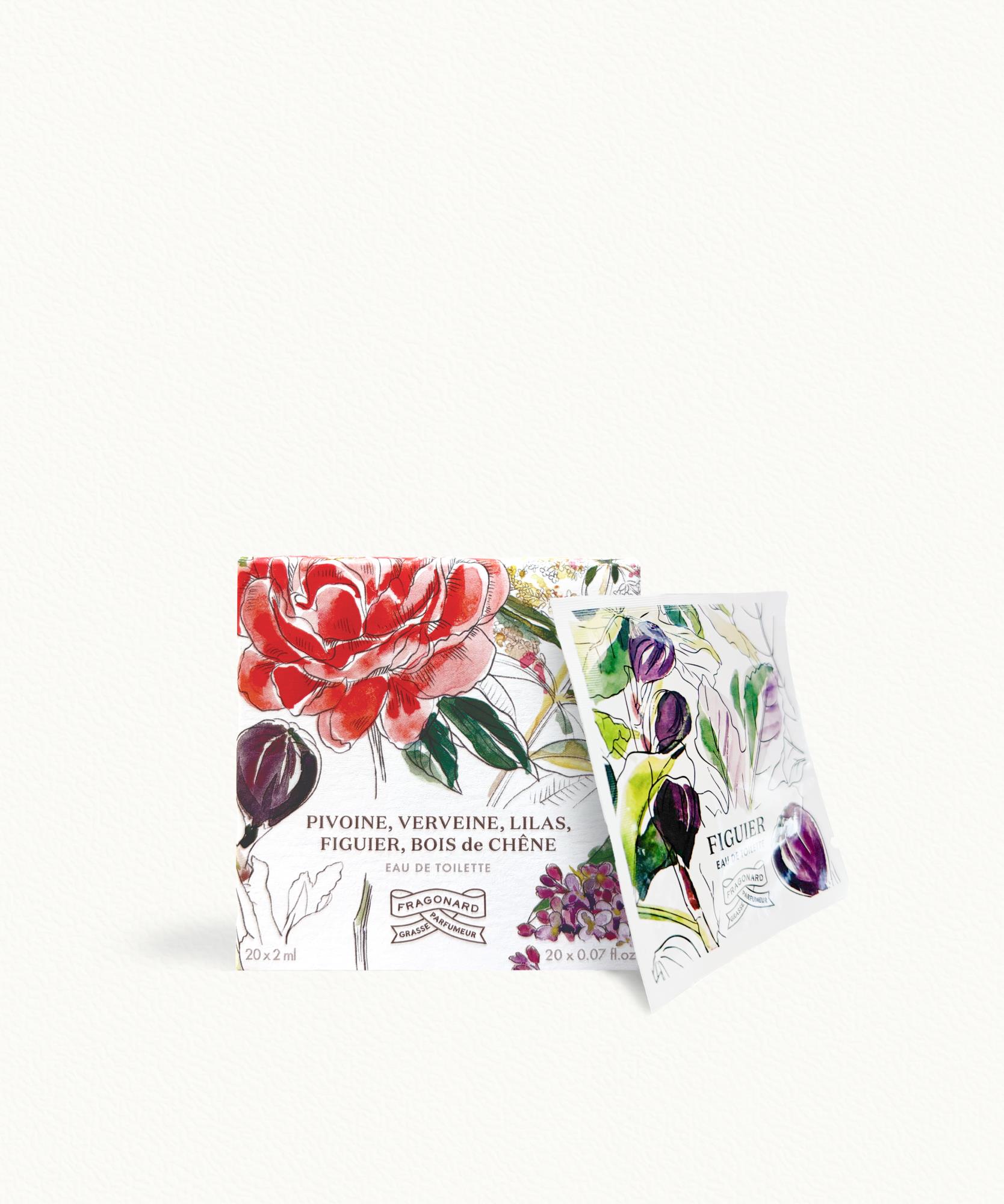 20 Pochettes Parfumées L'Herbier de Fragonard - Eau de toilette