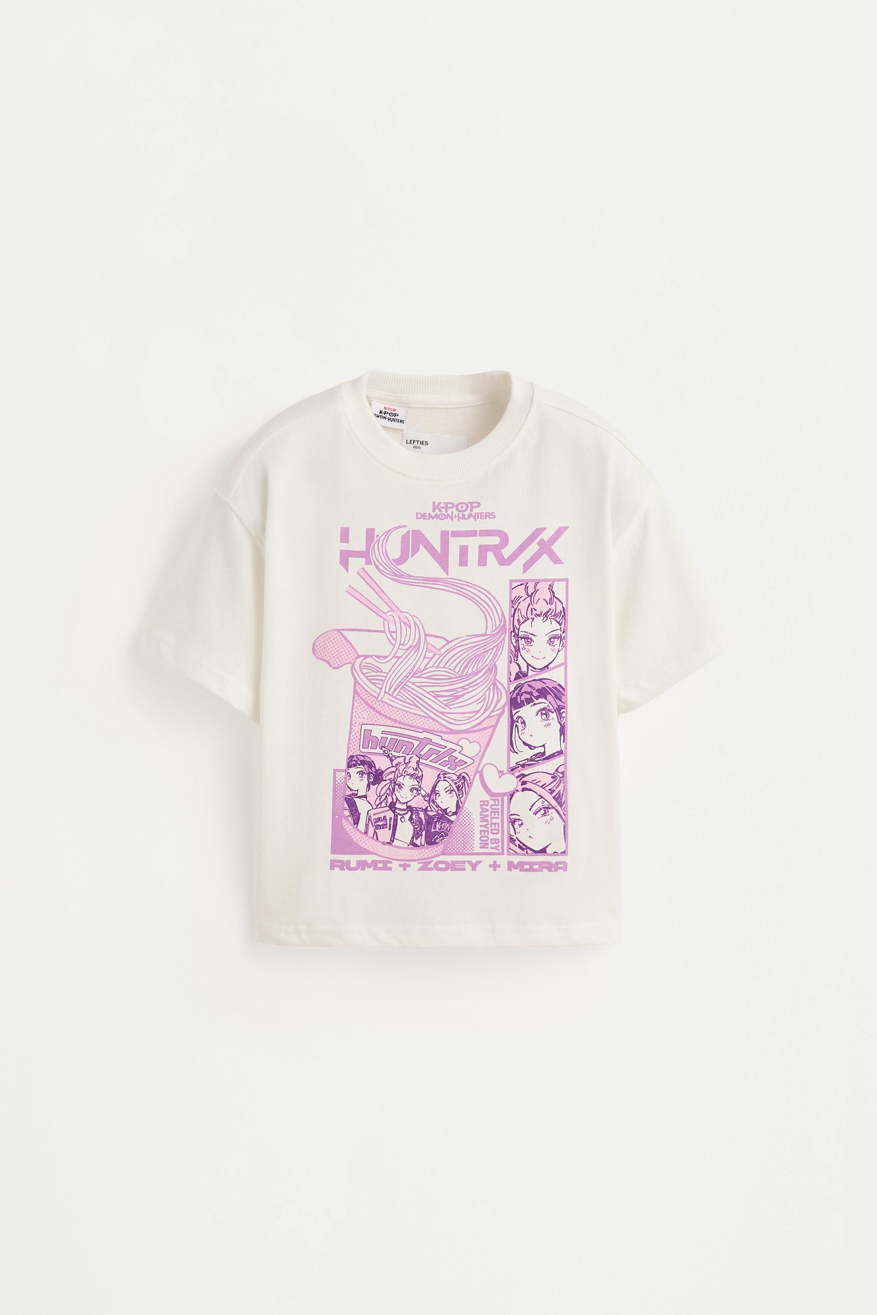 Set Huntrix K-Pop Demon Hunters ™/© Netflix camiseta y legging corto