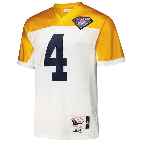 Brett Favre Green Bay Packers 1994  Authentic Throwback Retired Player Jersey - White