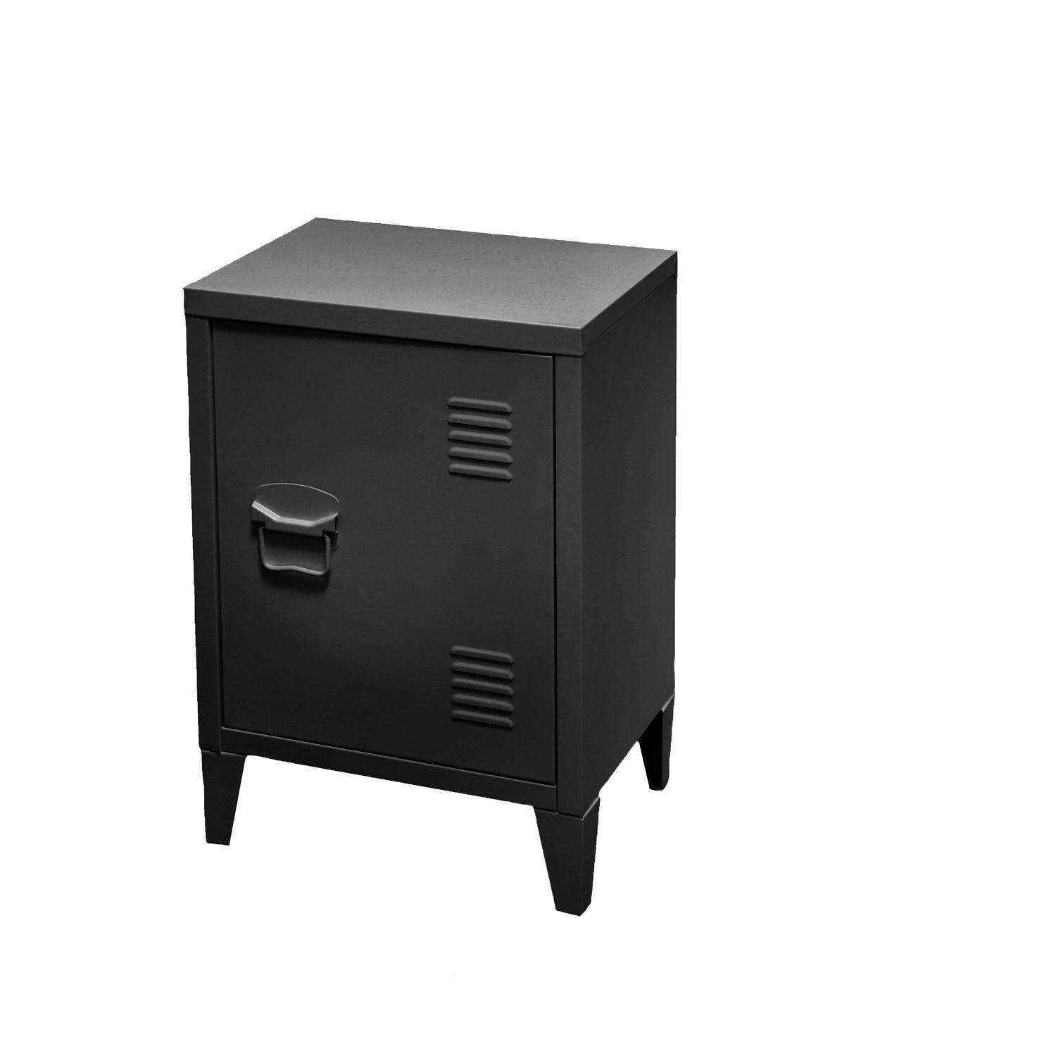 - Casier 1 porte noir