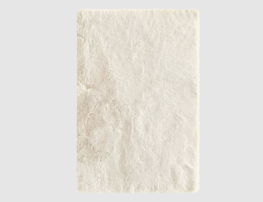 Kunstfellteppich Mia Creme