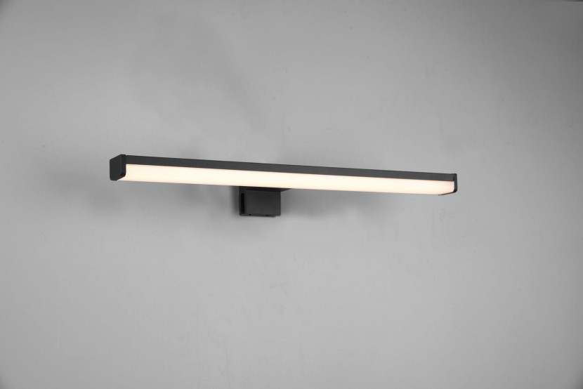 Kinkiet LINOczarno-biały LED 1x7W 800lm wym:6x40x40cm IP44 Trio