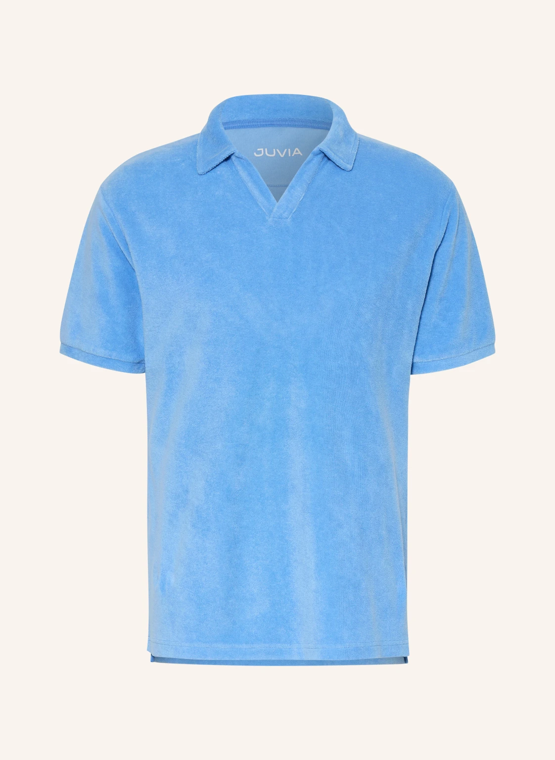 Juvia Frottee-Poloshirt