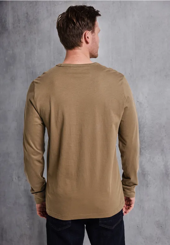 Softes Wording Langarmshirt