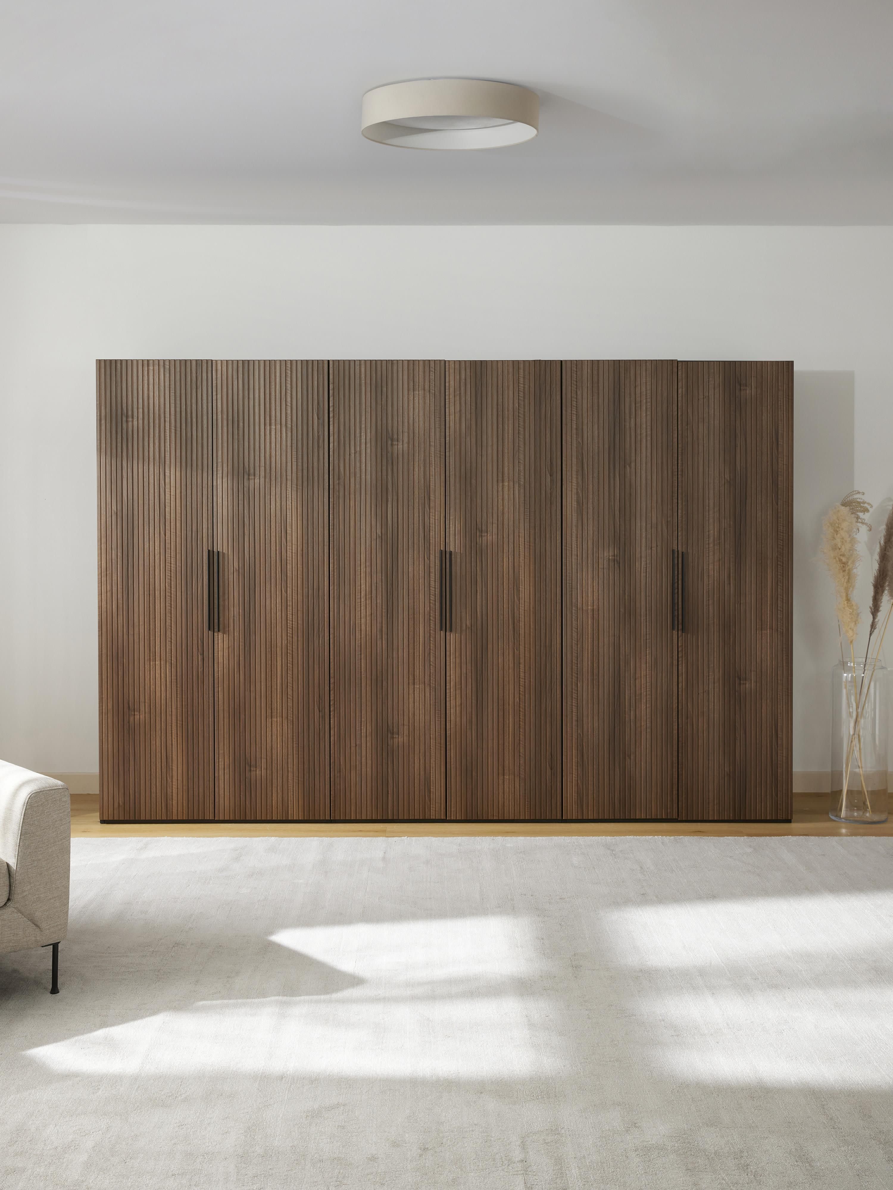 Modularer Drehtürenschrank Simone, 300 cm Breite, in verschiedenen Größen