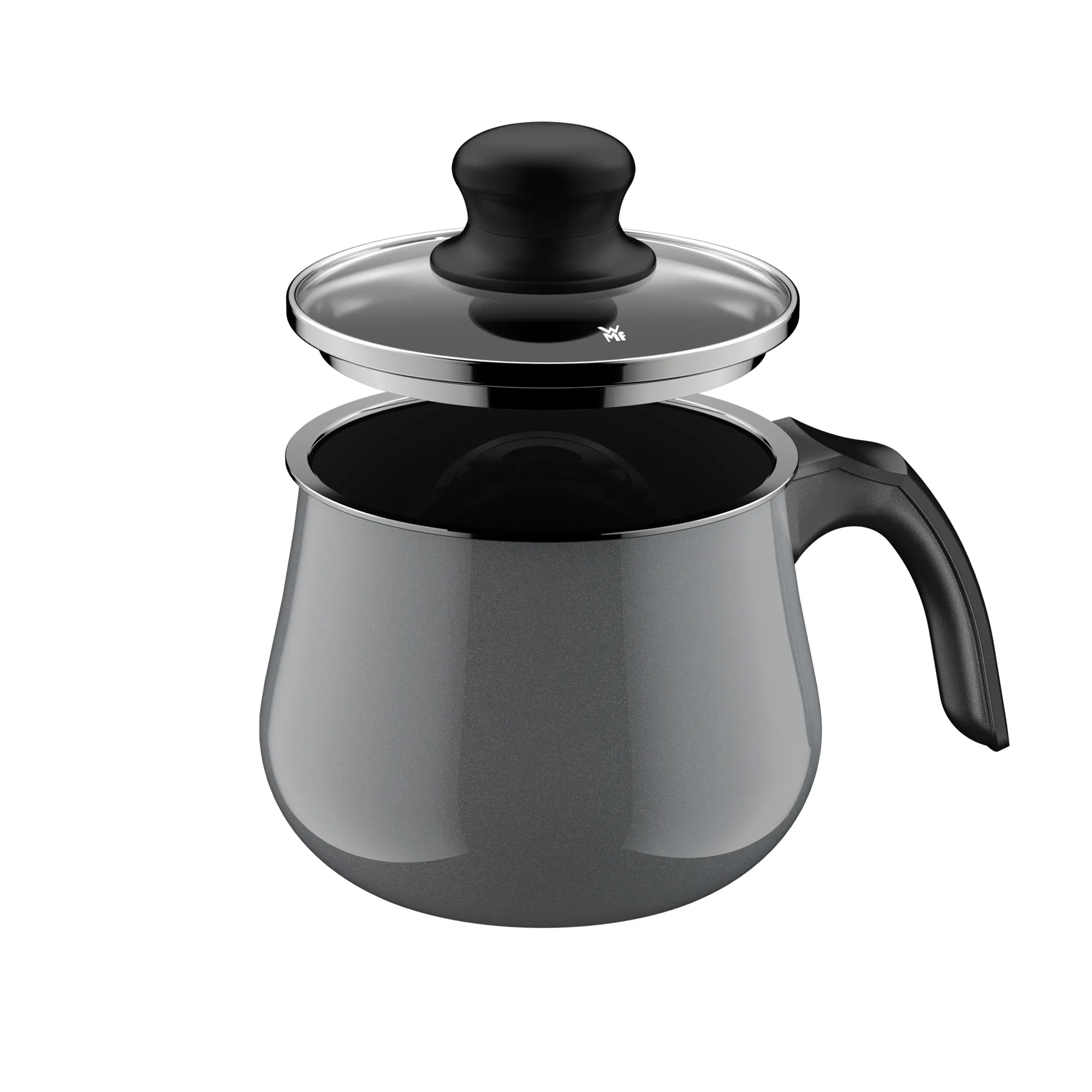 Fusiontec Mineral Pro, Mini Pot With Lid, 12 cm cookware, Platinum