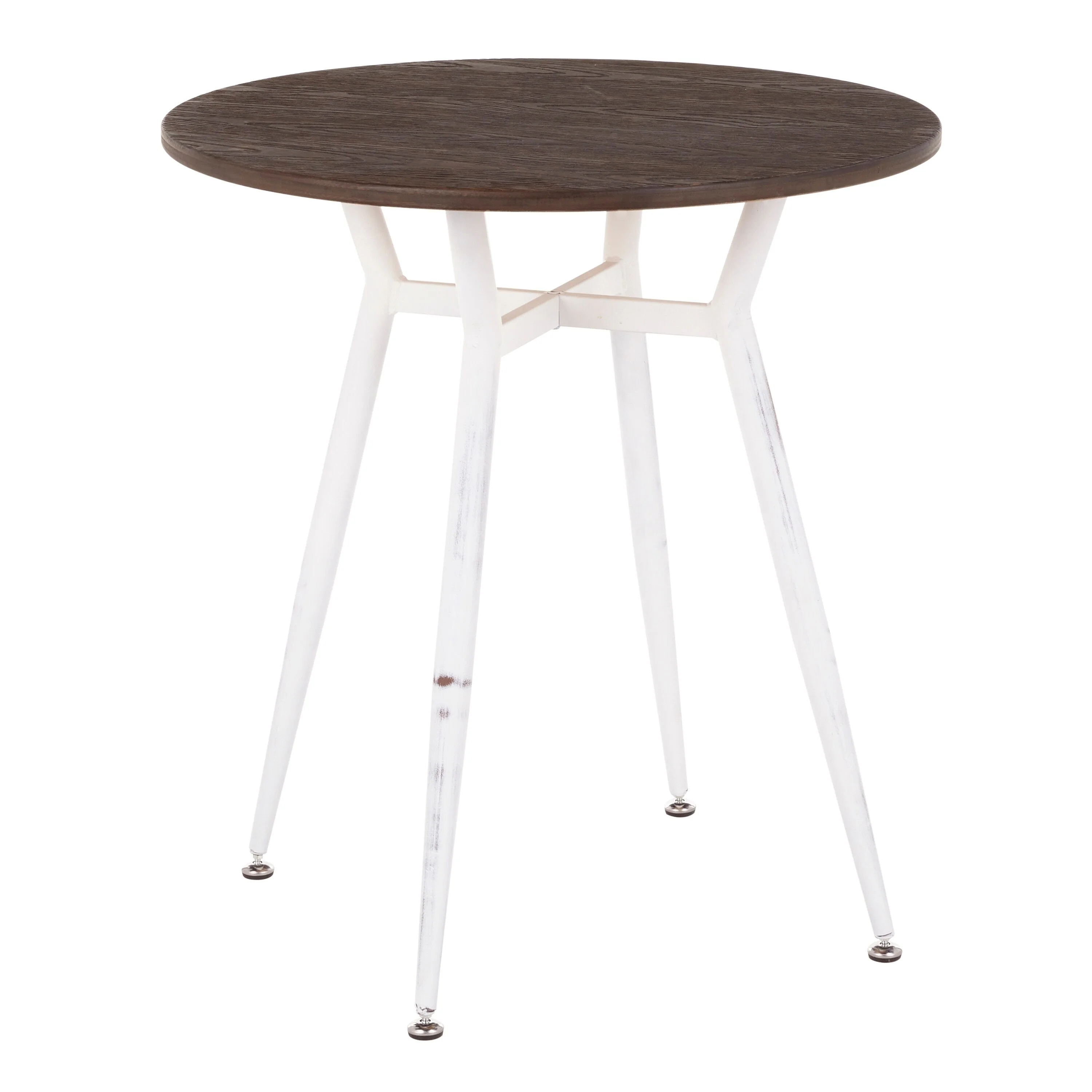 Carbon Loft Barton Industrial Round Dinette Table