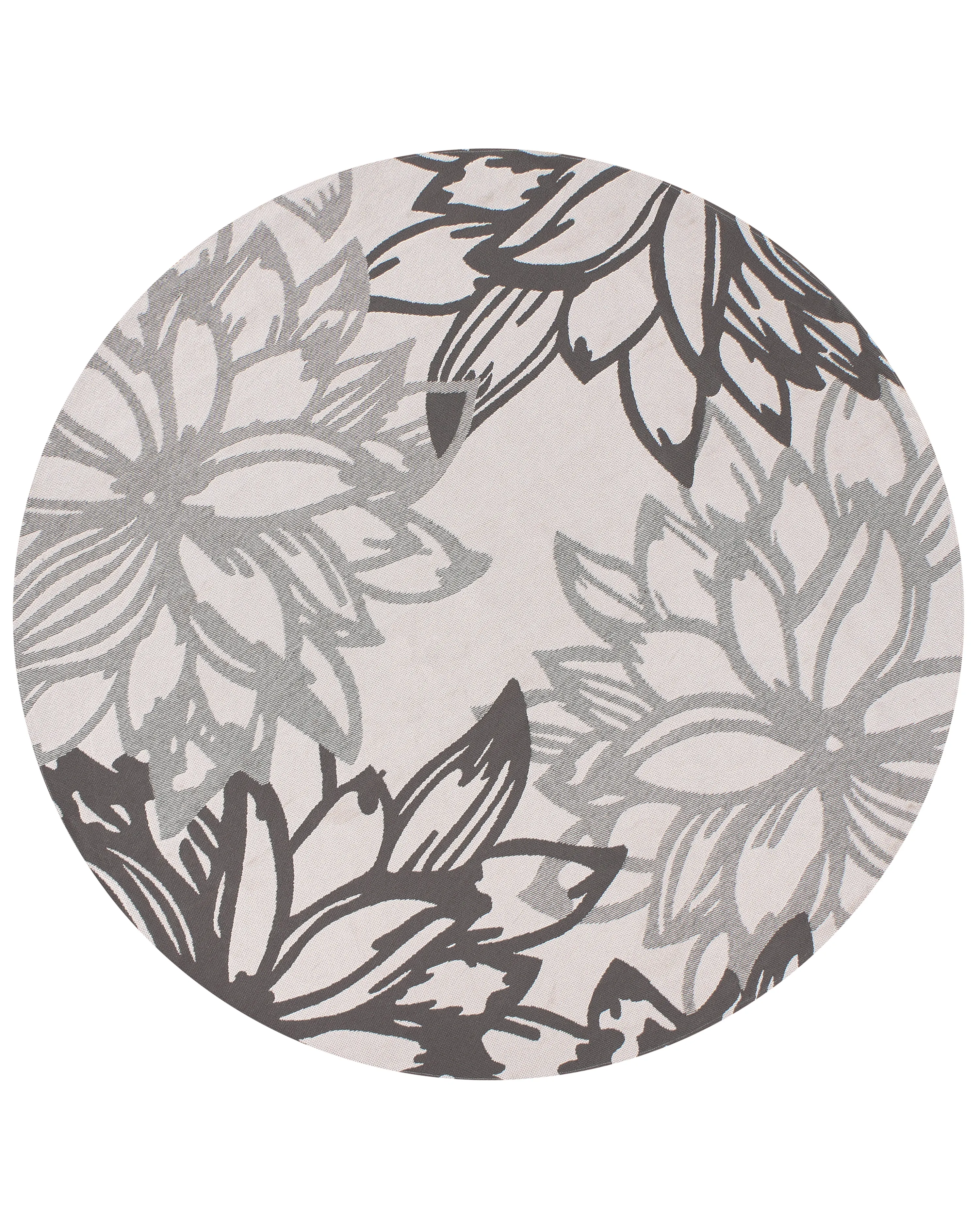 Outdoor Rug SOLAPUR Grey ? 120 cm