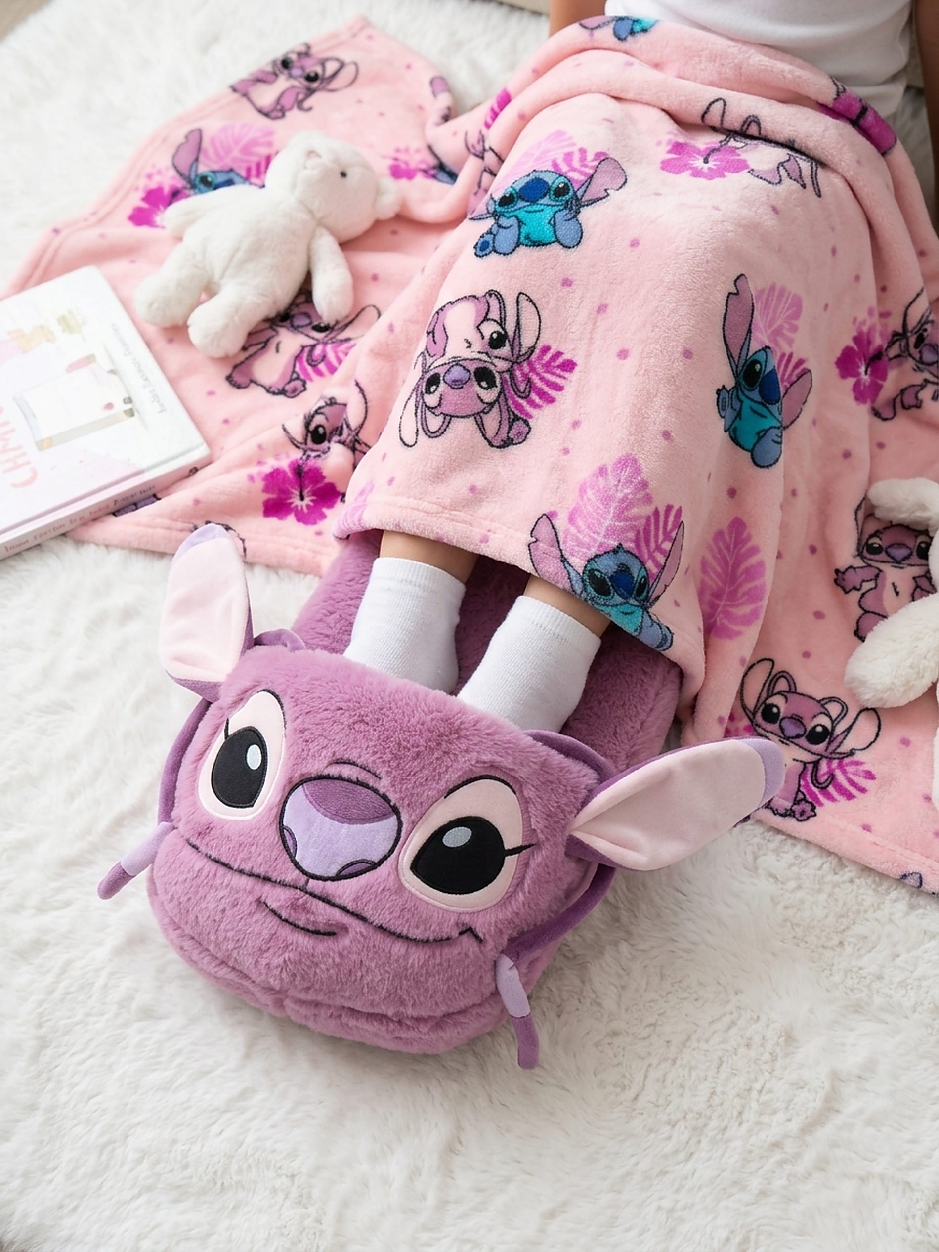 Koc i ocieplacz do stóp Lilo & Stitch