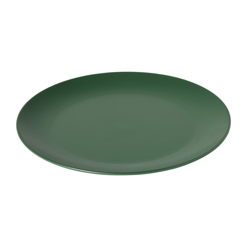 Dinerbord lagoa - donkergroen - &Oslash;25.5x2 cm