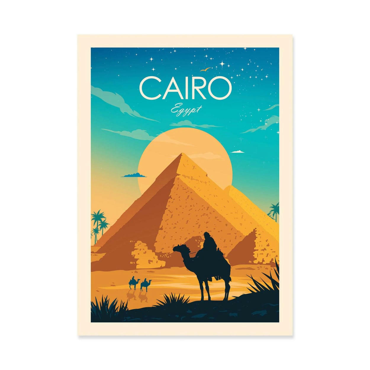 STUDIO INCEPTION - CAIRO EGYPT - STUDIO INCEPTION - Affiche d'art 30 x 40 cm