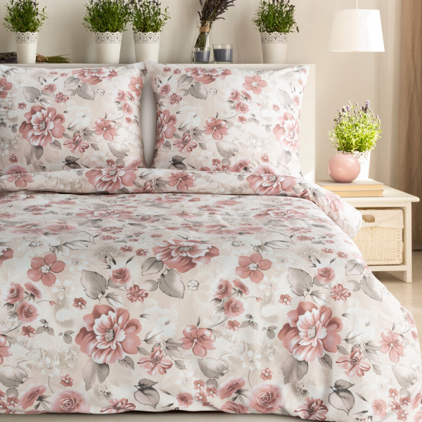 Elegancka Pościel Satynowa 140x200 SPRING/42