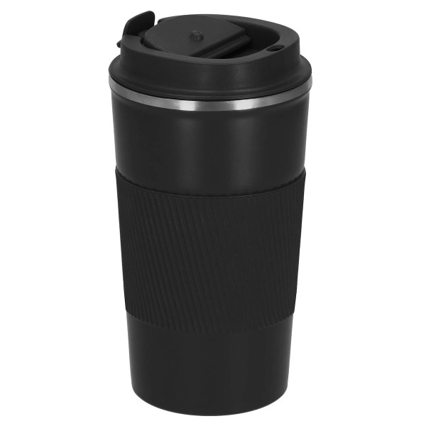 Kubek termiczny 500 ml stal nierdzewna termos czarny
