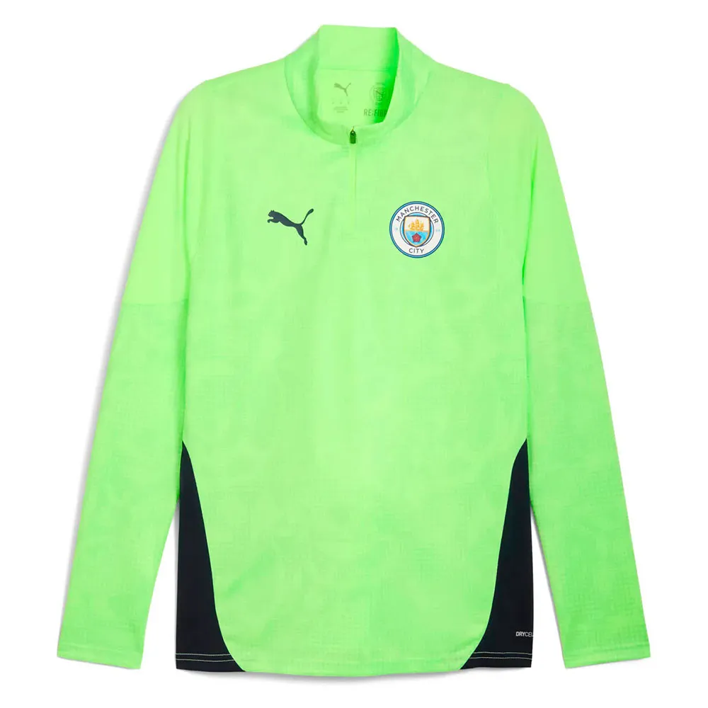 Puma Manchester City FC 25/26 training half zip sweatshirt