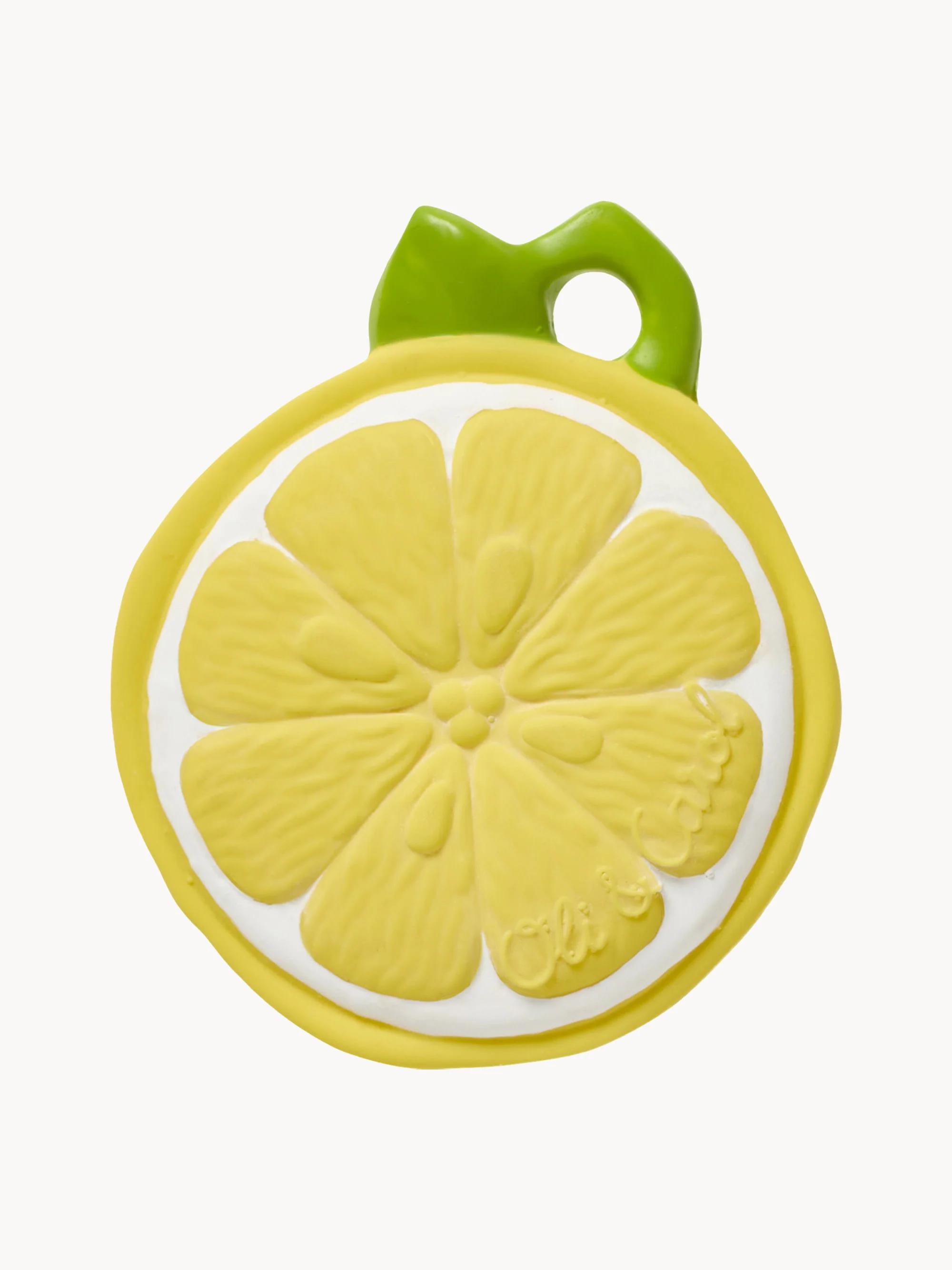 Handgefertigter Baby-Beißring Fruits & Veggies