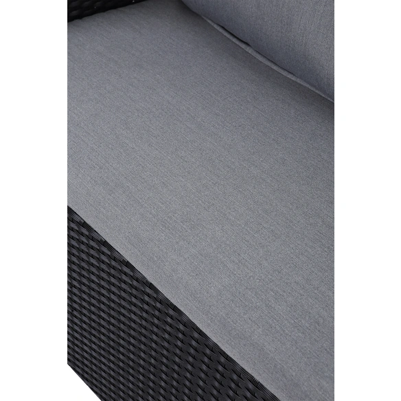 Gartenmöbelset »9546«, 6-teilig, Polyrattan/Textil/Metall