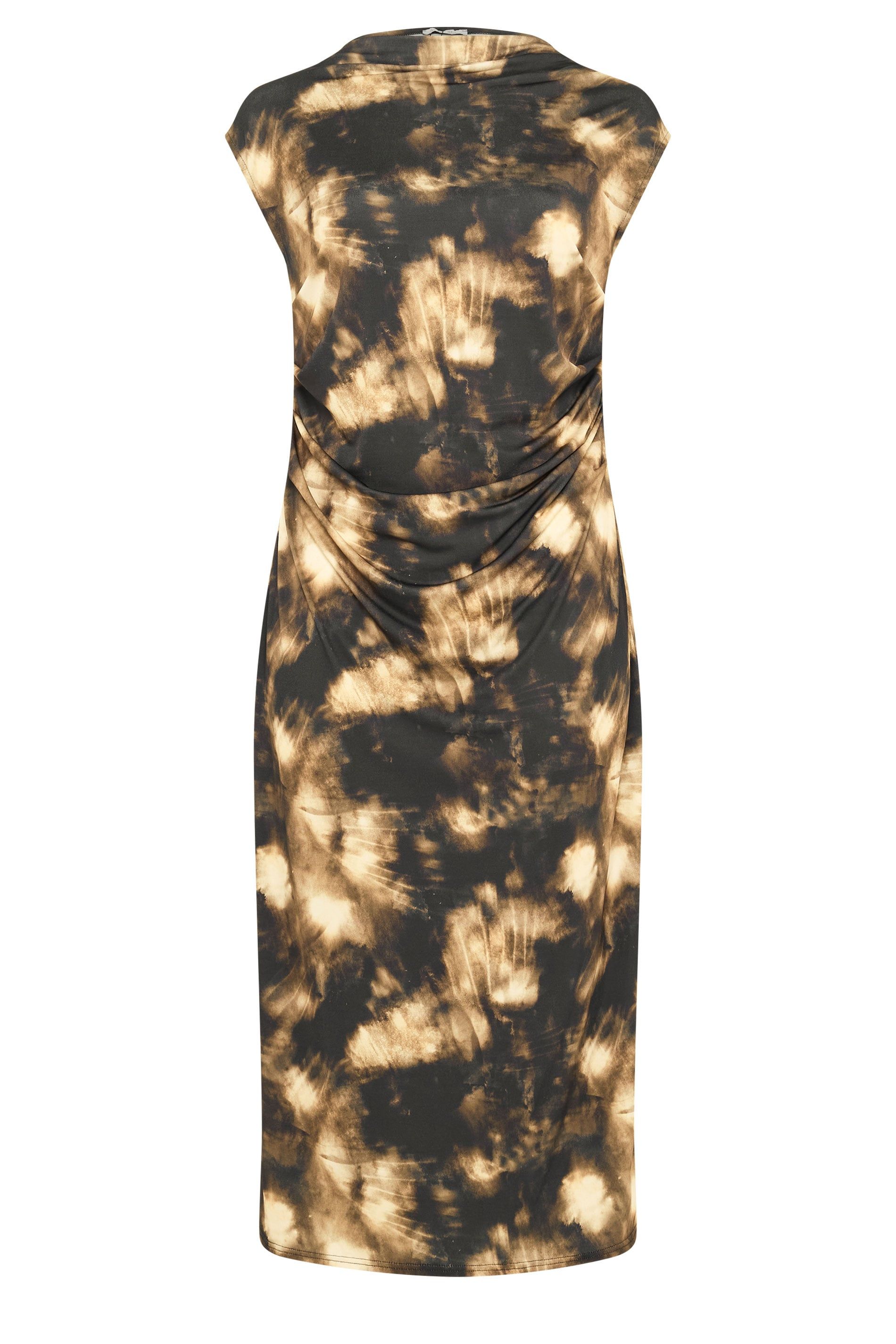 Yours Abstract Drape Maxi Dress