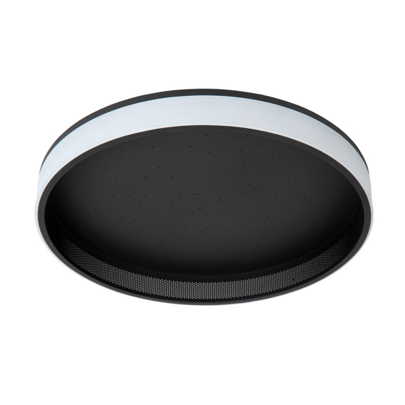 Plafonnier LED Estreja noir Ø 40 cm 5500 lm 40 W LUCIDE