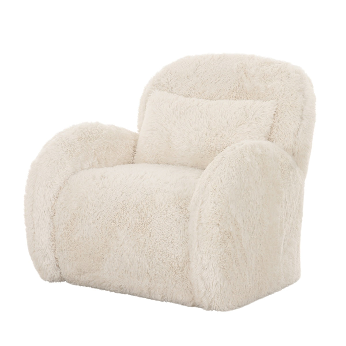 DÉJA Living Fauteuil Alta - Beige Fluffy - Zithoogte 42cm