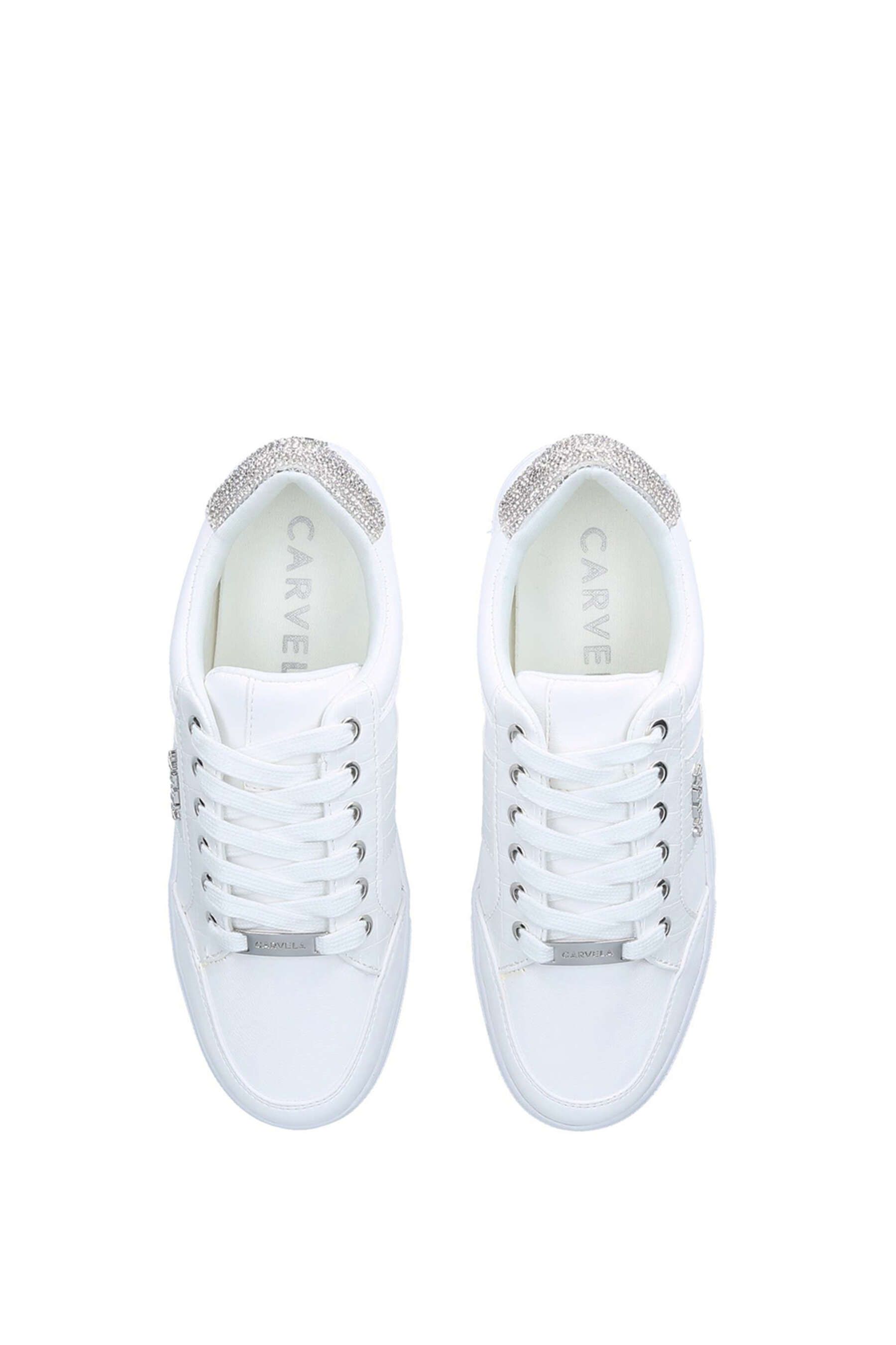 Carvela Jive Lace Up' Fabric Trainers