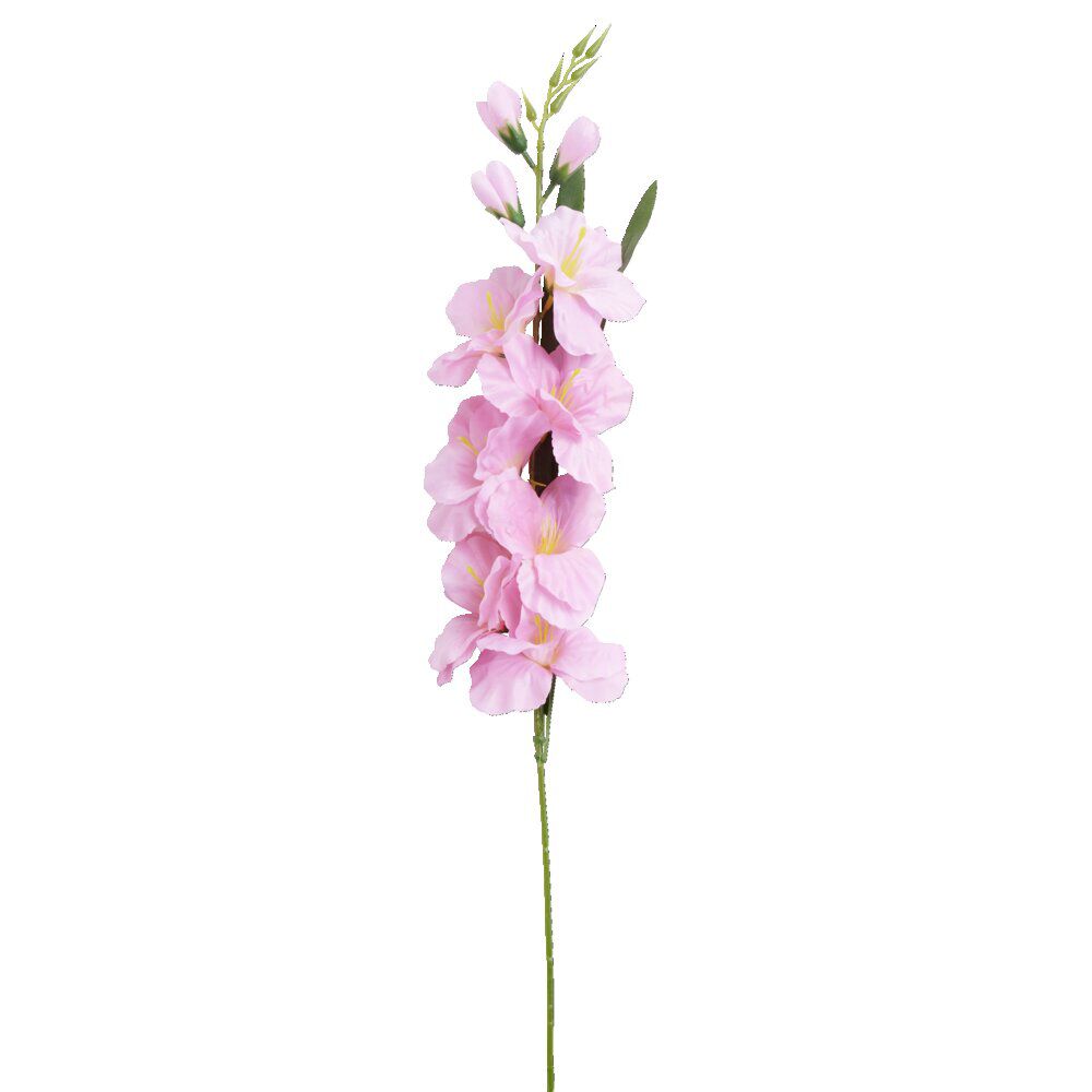 Fleurs artificielles glaïeul rose ou fuschia 1 tige L75cm - 2 modèles