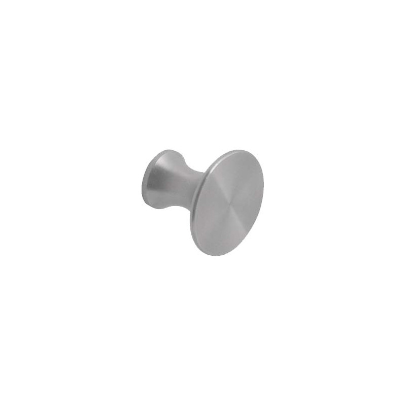 Bouton en inox Ø 20 mm