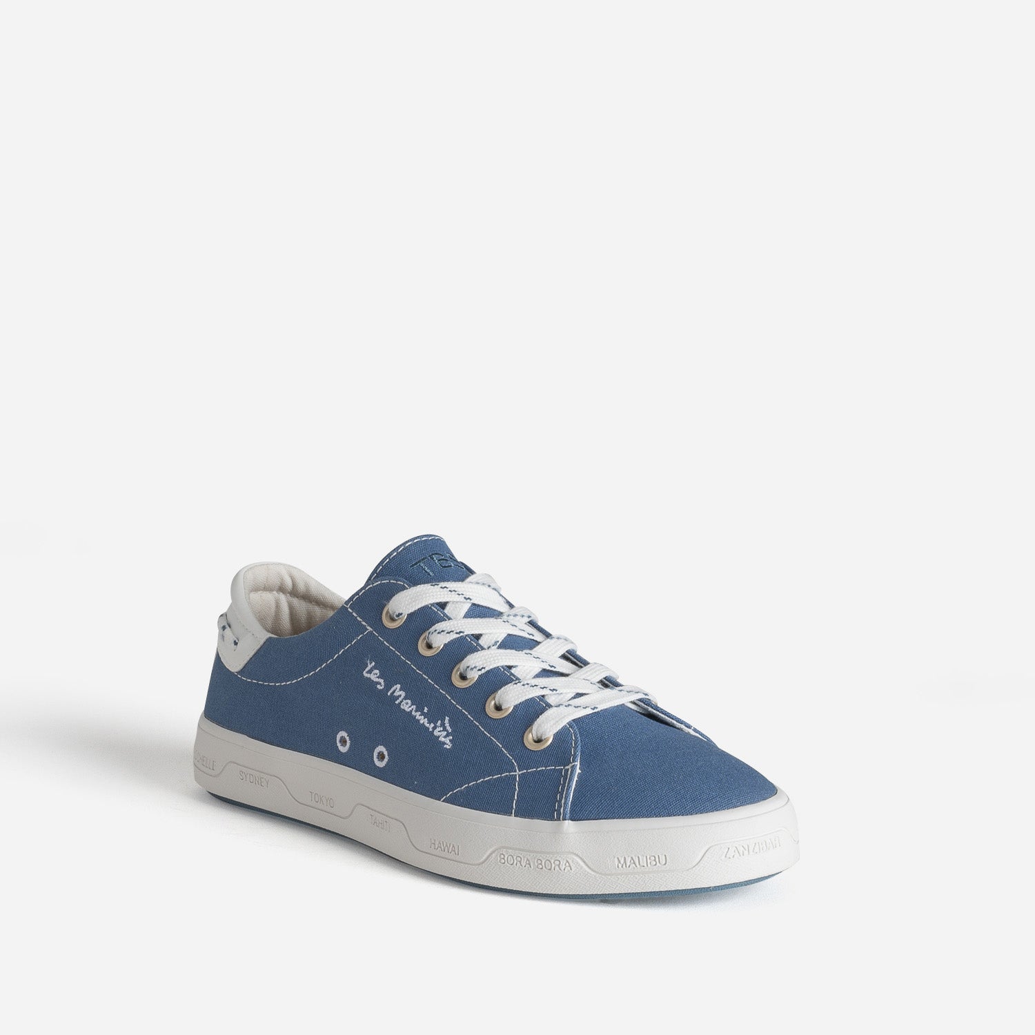 Tennis TBS bleue toile