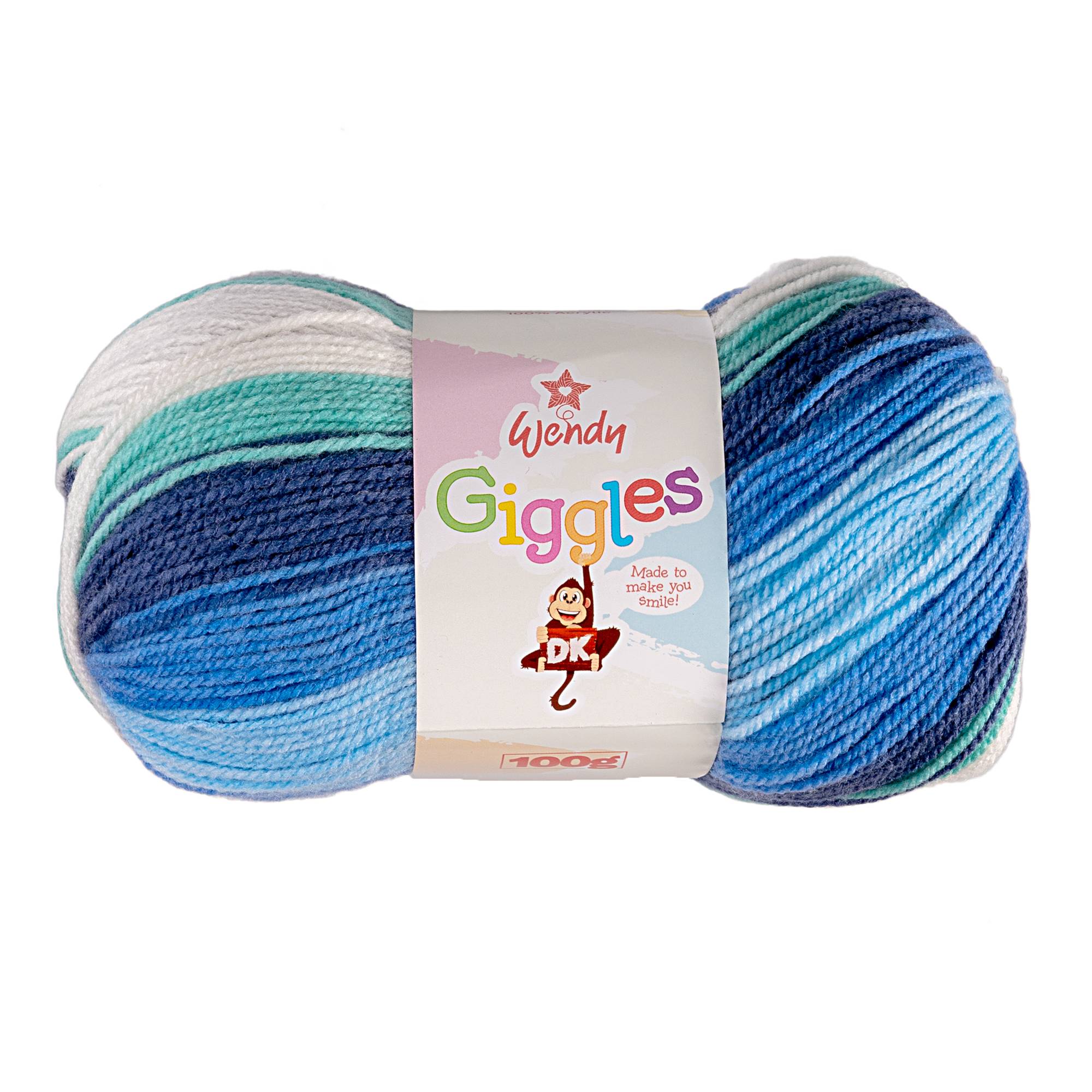 Wendy Lagoon Giggles DK Yarn 100g
