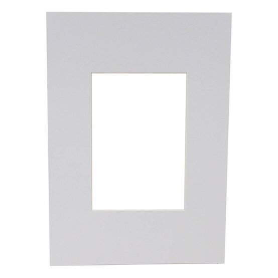 Iced White Single Aperture Mount A4