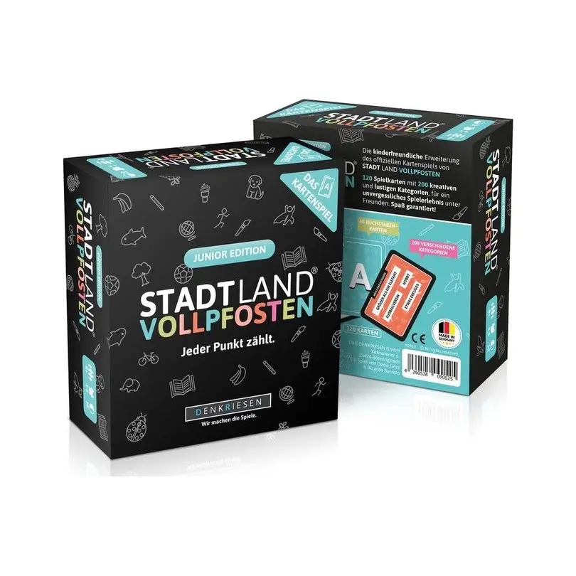 Kartenspiel Stadt Land Vollpfosten