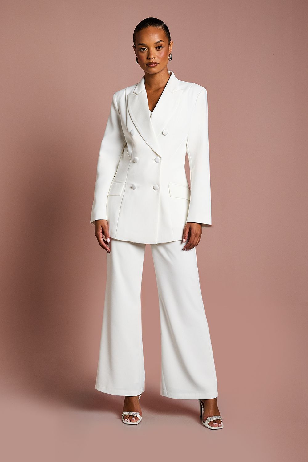 Coast Petite Premium Hourglass Silhouette Double Breasted Blazer